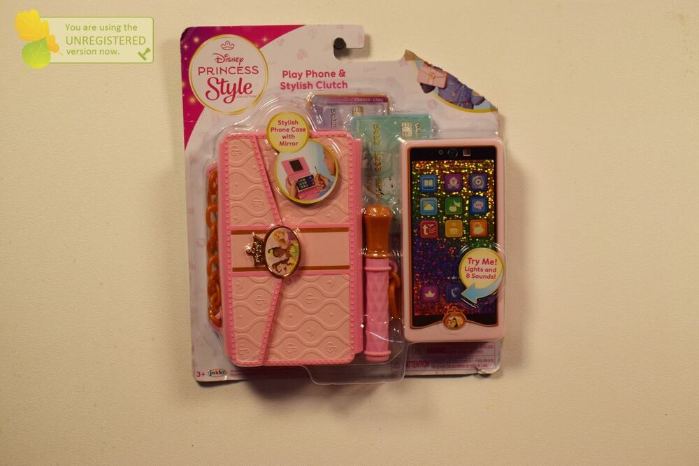 Disney Princess Style Collection Play Phone & Stylish Clutch#